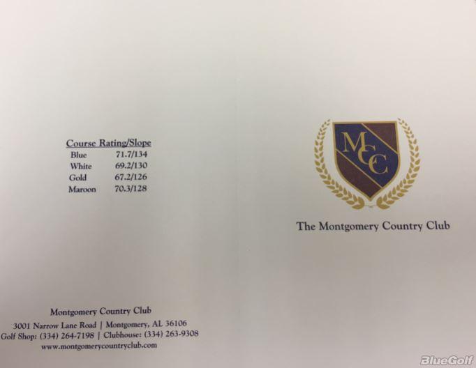 montgomery country club scorecard