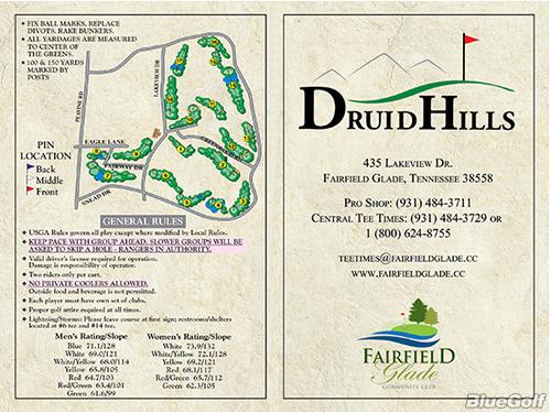 druid hills golf club crossville tn