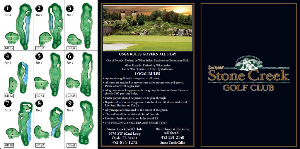 Stone Creek Golf Club Course Profile Course Database