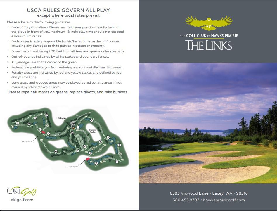 The Golf Club at Hawks Prairie Links Course Profile Course Database