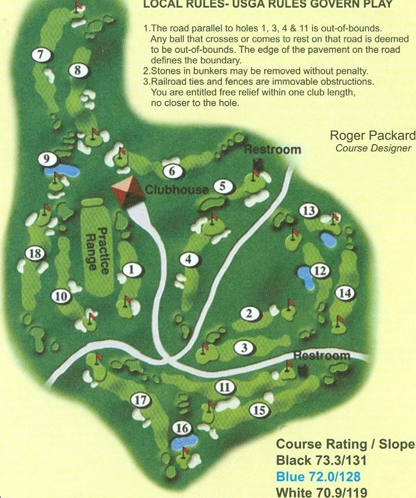 Timber Ridge, mt.pleasant, Pennsylvania Golf course information and