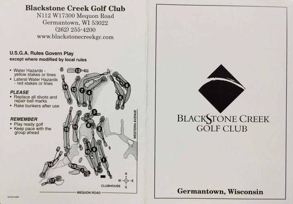 Blackstone Country Club: Black Stone, Courses