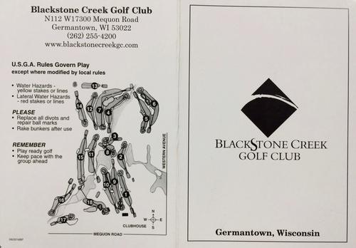 Blackstone Creek Golf Club photo by John Bilo