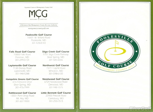 Poolesville Golf Course Course Profile Course Database