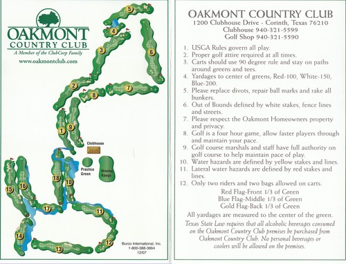 Oakmont Country Club Course Profile Course Database
