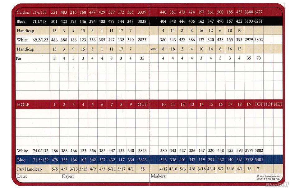 Stanford Golf Course Course Profile Course Database