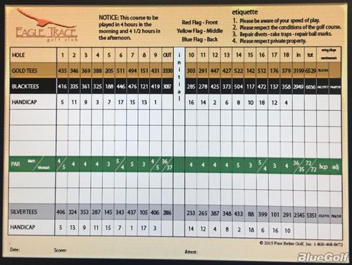 Eagle Trace Golf Club - Course Profile | Course Database