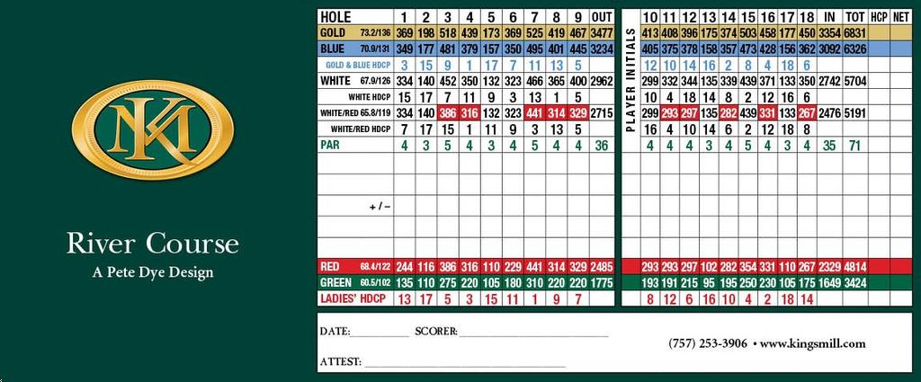 Kingsmill Resort River Course Course Profile Course Database Kingsmill Resort River Course Course Profile Course Database
