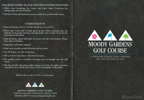 Moody Gardens Golf Course Course Profile Course Database