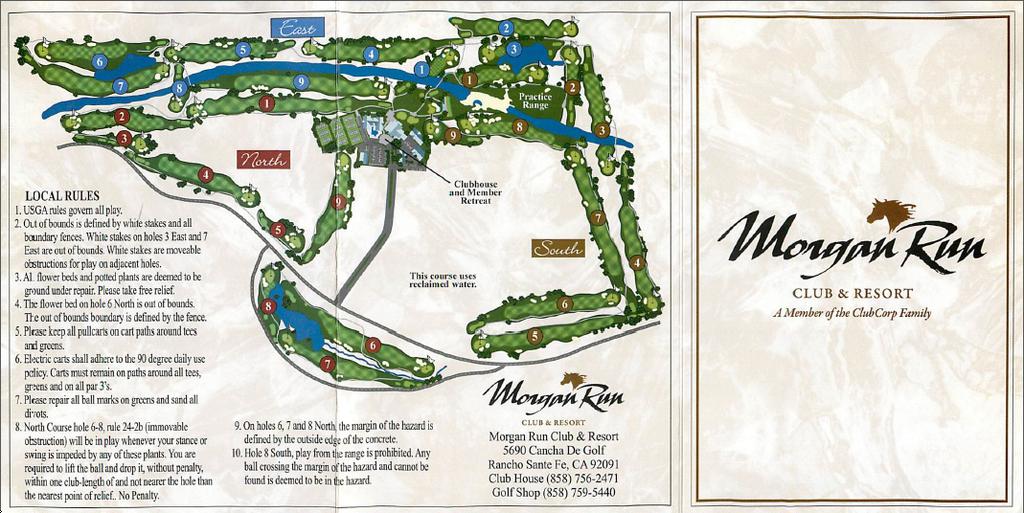 Run Resort and Club South/North Course Profile Course Database