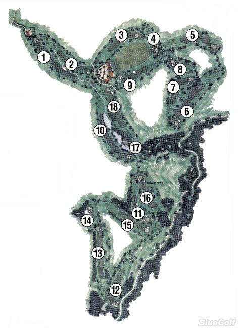 Boones Trace National Golf Club Layout Map Course Database Boones Trace National Golf Club Layout Map Course Database