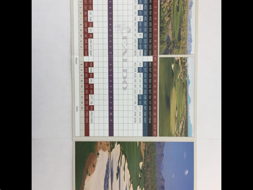 Wildfire Golf Club Faldo Championship Course Course Profile