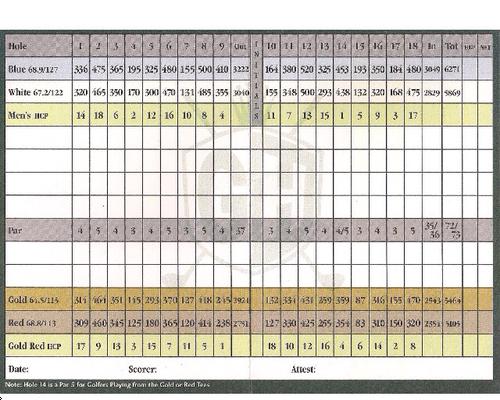 Galen Hall Golf Course - Course Profile | Course Database