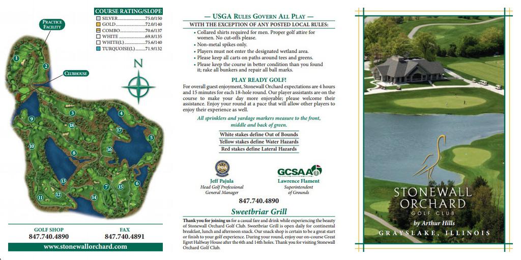 GPS Advertising - Stonewall Orchard Golf Club