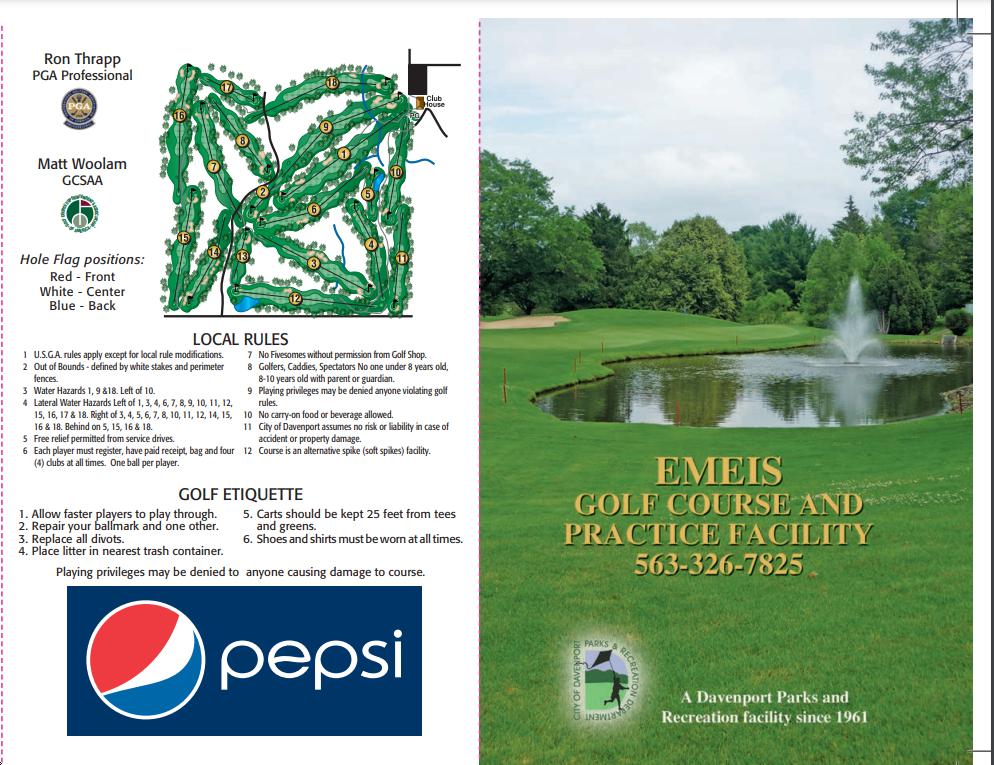 Emeis Golf Course Course Profile Course Database