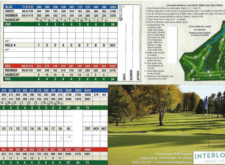 Interlochen Golf Course - Course Profile | Course Database