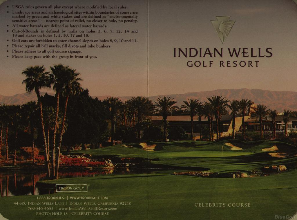 Home - Indian Wells Golf Resort - Celebrity