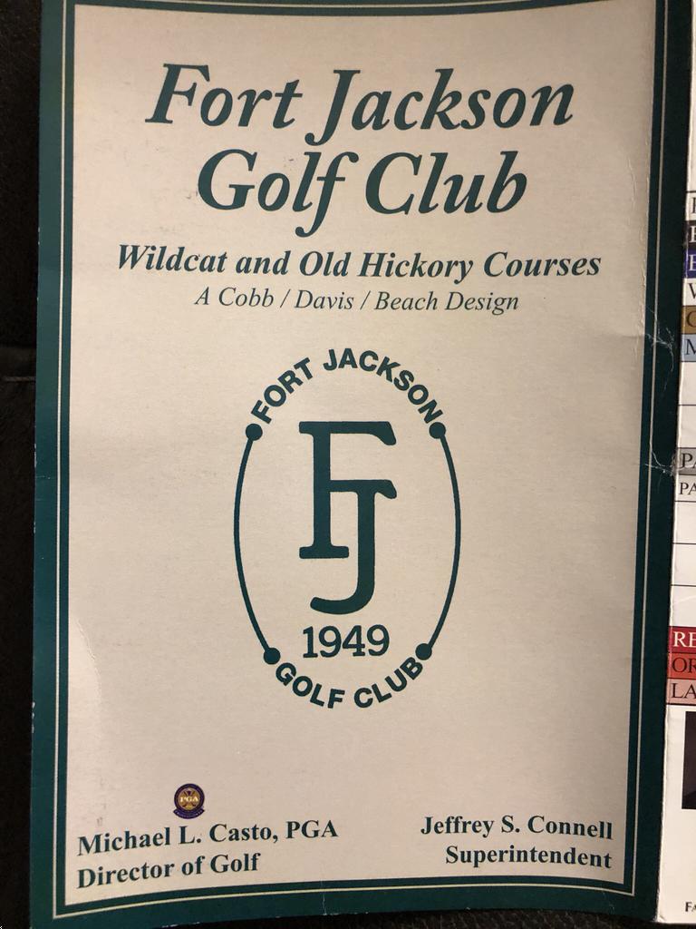 Fort Jackson Golf Club Old Hickory Course Profile Course Database