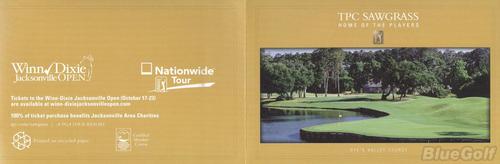 TPC Sawgrass Dye's Valley Course Blueprint print -  Israel