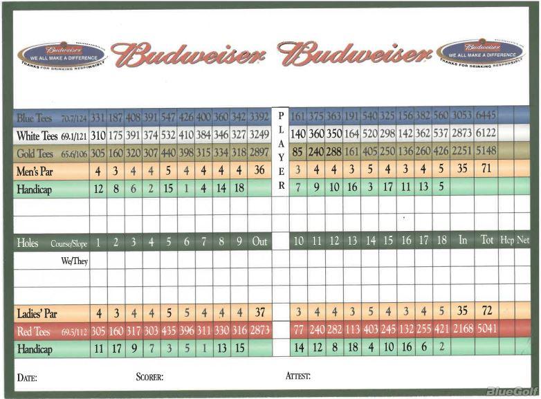 Swan Lake Golf Course Course Profile Course Database