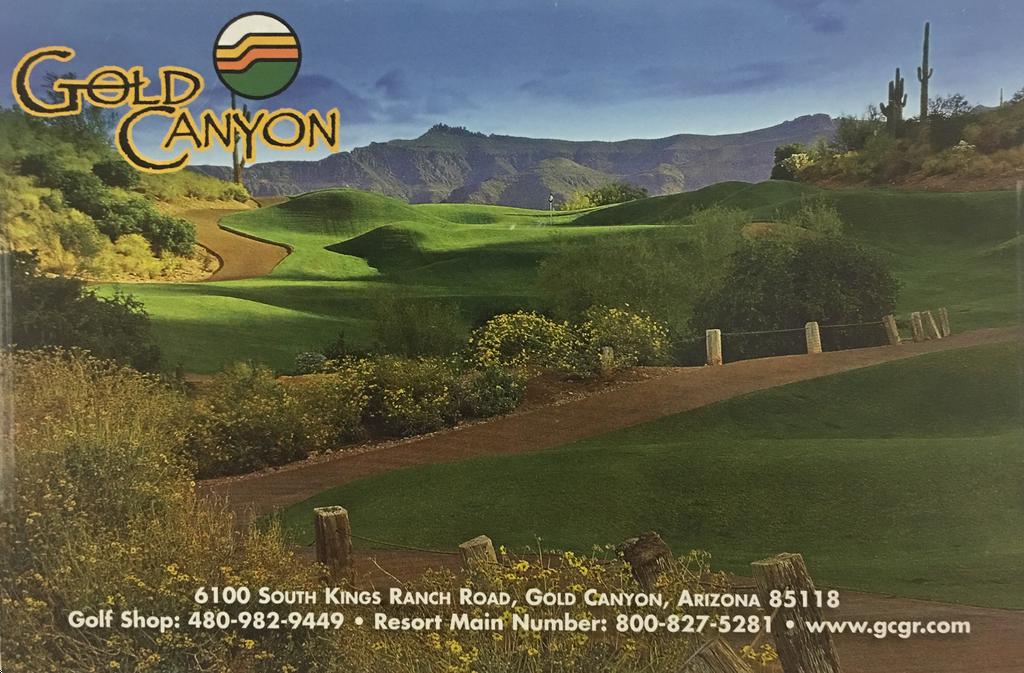 Gold Canyon Golf Resort Sidewinder Course Profile Course Database