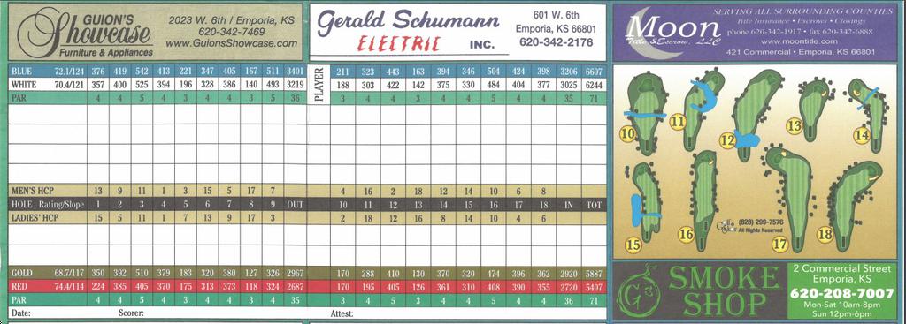Emporia Municipal Golf Course Course Profile Course Database Emporia Municipal Golf Course Course Profile Course Database