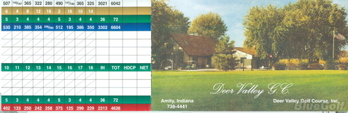 Deer Valley Golf Course - Course Profile | Course Database