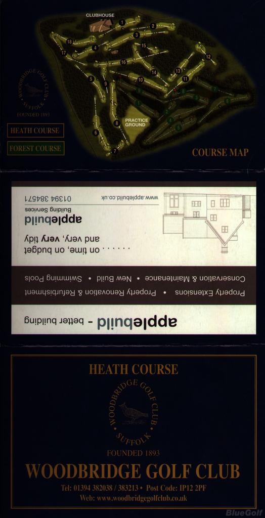 Woodbridge Golf Club Course Profile Course Database