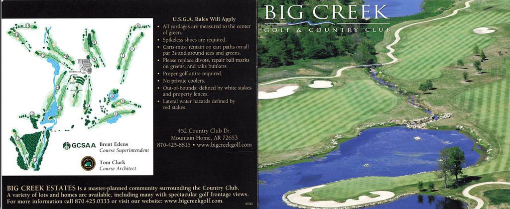 Big Creek Golf & Country Club - Course Profile | Course Database