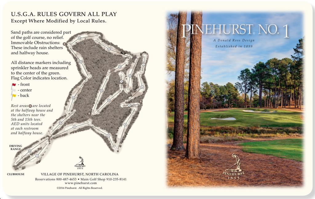 Pinehurst No. 1 Course Profile Course Database