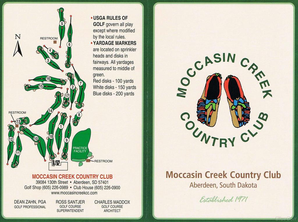 Moccasin Creek Country Club, Aberdeen, South Dakota Golf course