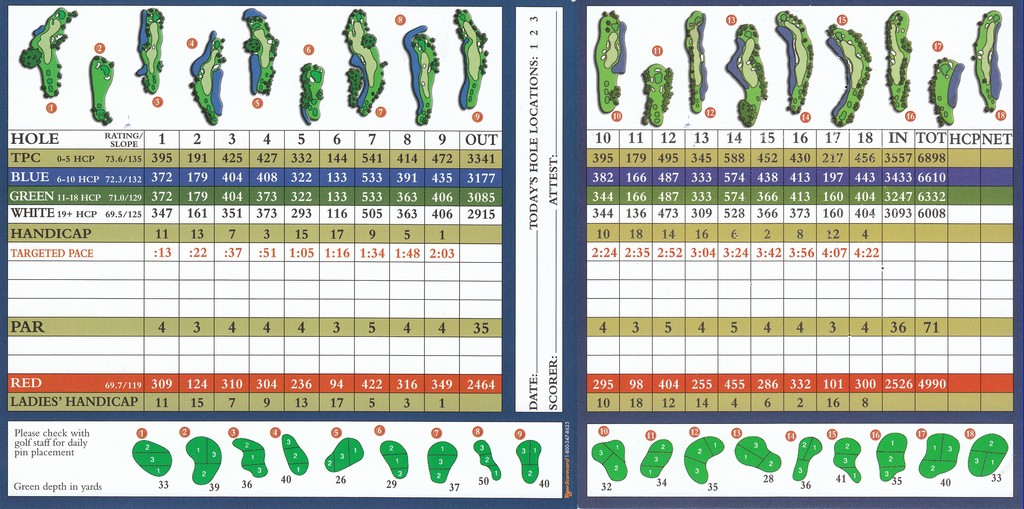 TPC of Tampa Bay Course Profile Course Database