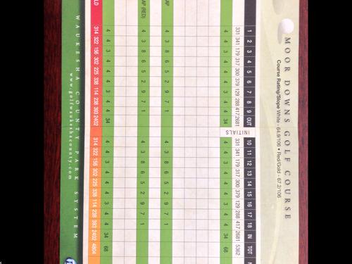 Moor Downs Golf Course Course Profile Course Database Moor Downs Golf Course Course Profile Course Database