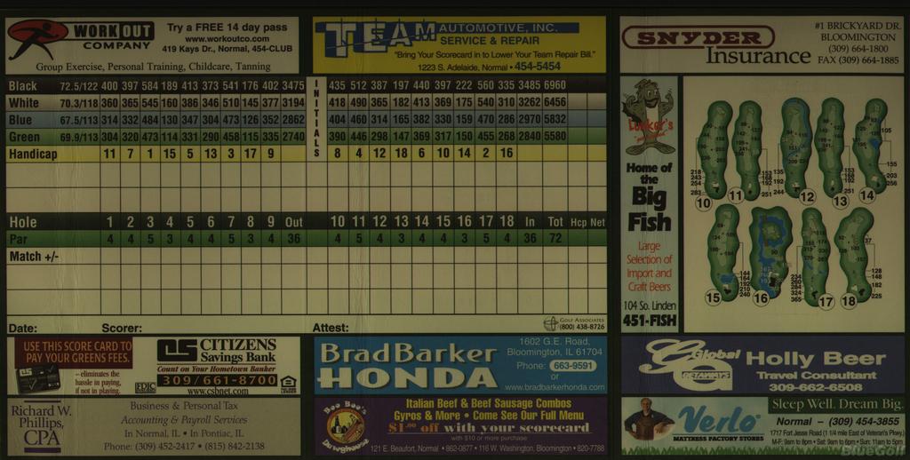 Ironwood Golf Course Course Profile Course Database