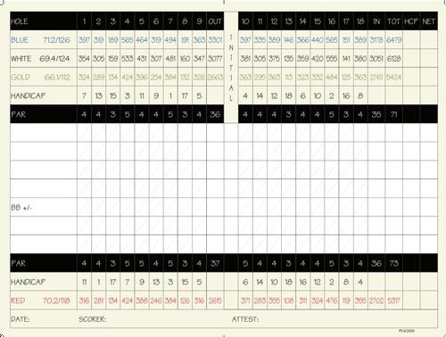 Dye's Walk Country Club - Course Profile | Course Database