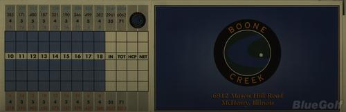 Boone Creek Golf Club Prairie/Creekside Course Profile Course Database