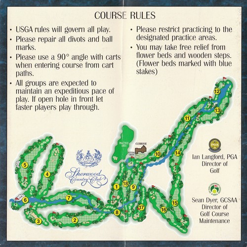 Sherwood Country Club - Course Profile | Course Database