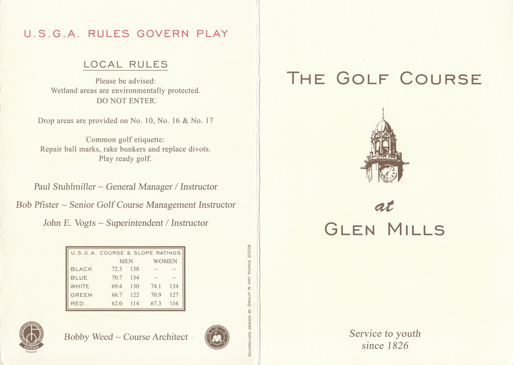The Golf Course at Glen Mills Course Profile Course Database The Golf Course at Glen Mills Course Profile Course Database