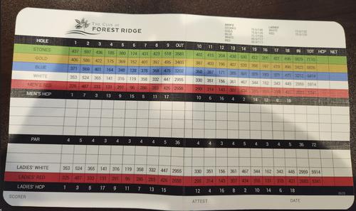 The Club at Forest Ridge - Course Profile | Course Database