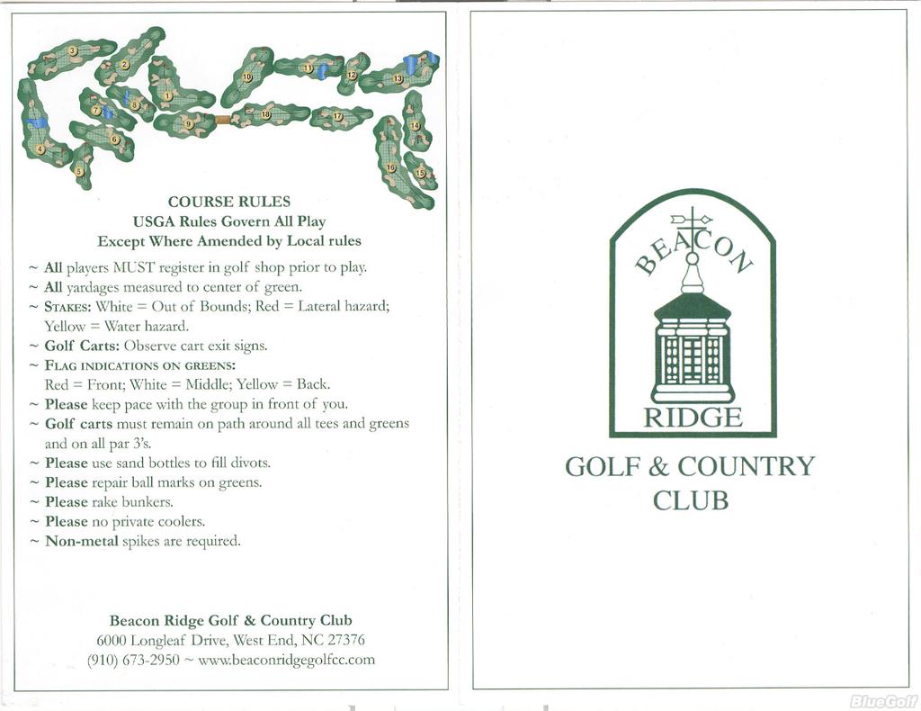 Beacon Ridge Golf & Country Club - Course Profile | Course Database